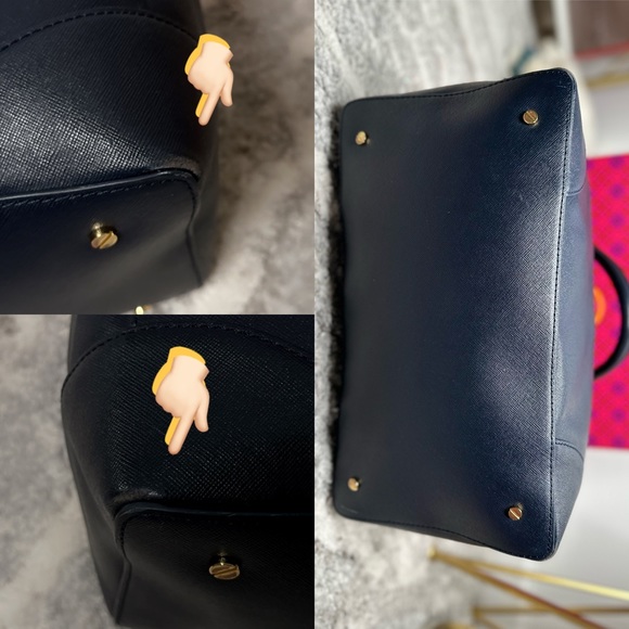 LARGE TORY BURCH Robinson Bowler Bag - Picture 10 of 13